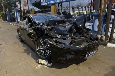 Viral Kecelakaan di Tol Bandara Soetta, Mobil BYD Kabur Usia Hajar Chevrolet